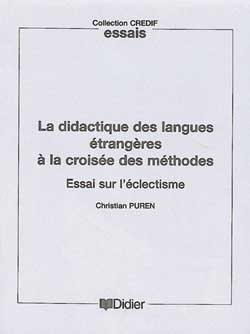 La didactique des langues a la croisee des methodes - livre - essai sur l'eclectisme