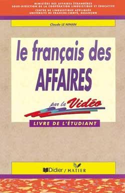 Le francais des affaires ; livre