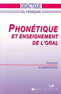 Phonetique et enseignement de l'oral - livre