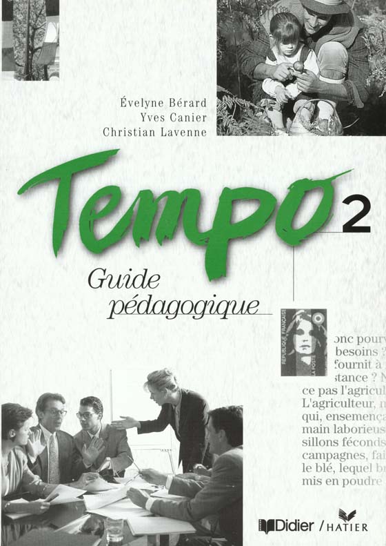 Tempo 2 - guide pedagogique - version papier