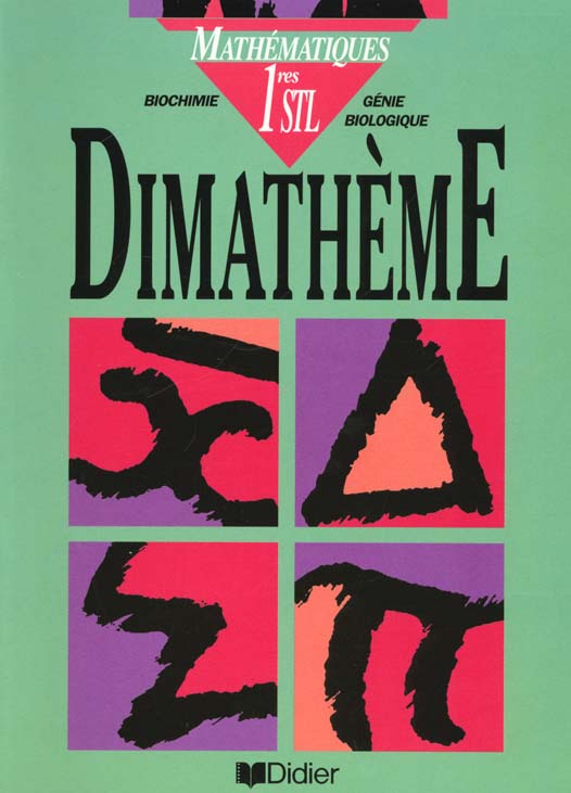 Dimatheme ; classe de 1e stl