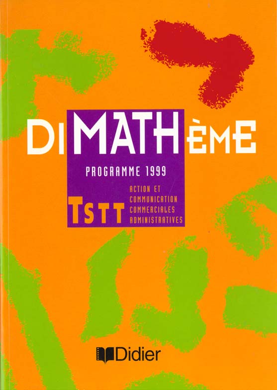 Dimatheme tle stt aca-ac (ed. 1999) livre de l'eleve