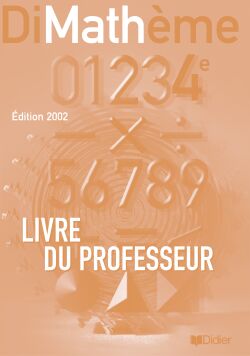 DIMATHEME : mathématiques ; 4ème ; livre du professeur