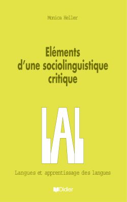 Elements d'une sociolinguistique critique - livre