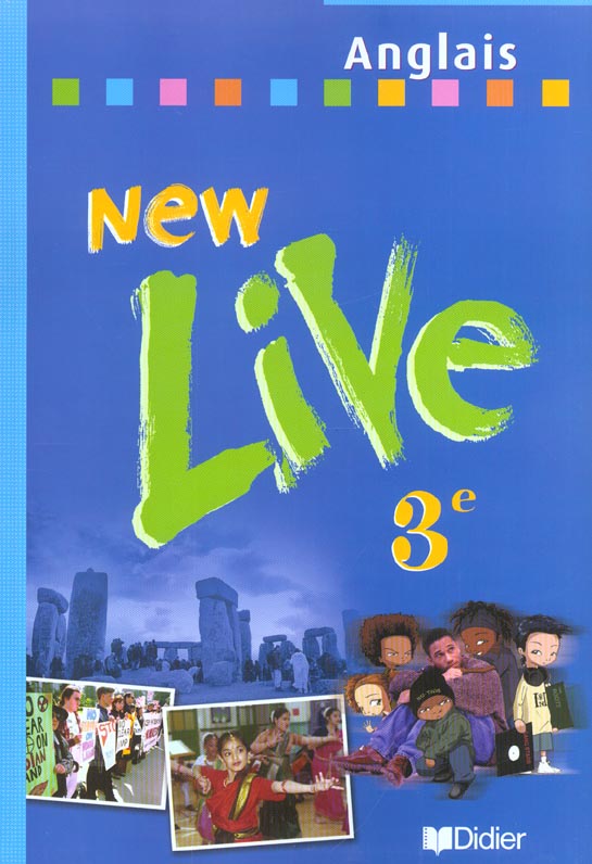 NEW LIVE : anglais ; 3e