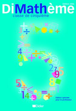 DIMATHEME : mathématiques ; 5ème ; livre de l'élève