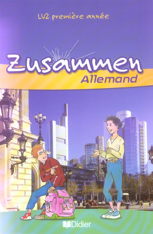 Allemand ; lv2 ;1e année ; livre de l'élève (édition 2005)