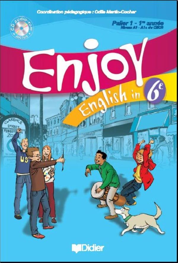ENJOY ENGLISH IN : 6ème ; livre de l'élève (édition 2006)
