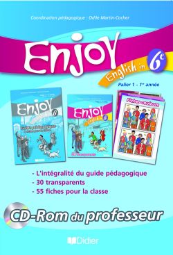 ENJOY ENGLISH IN : 6ème ; CD-ROM du professeur (édition 2006)