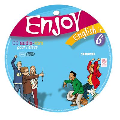 ENJOY ENGLISH IN : 6ème ; pack de 10 cd audio rom (édition 2006)