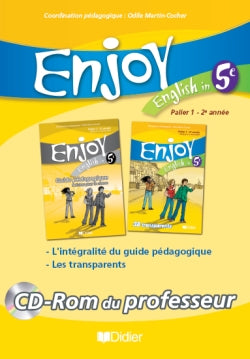 ENJOY ENGLISH IN : 5ème ; CD-rom du professeur (édition 2007)