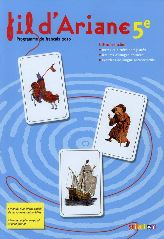 FIL D'ARIANE : français ; 5ème (édition 2010)