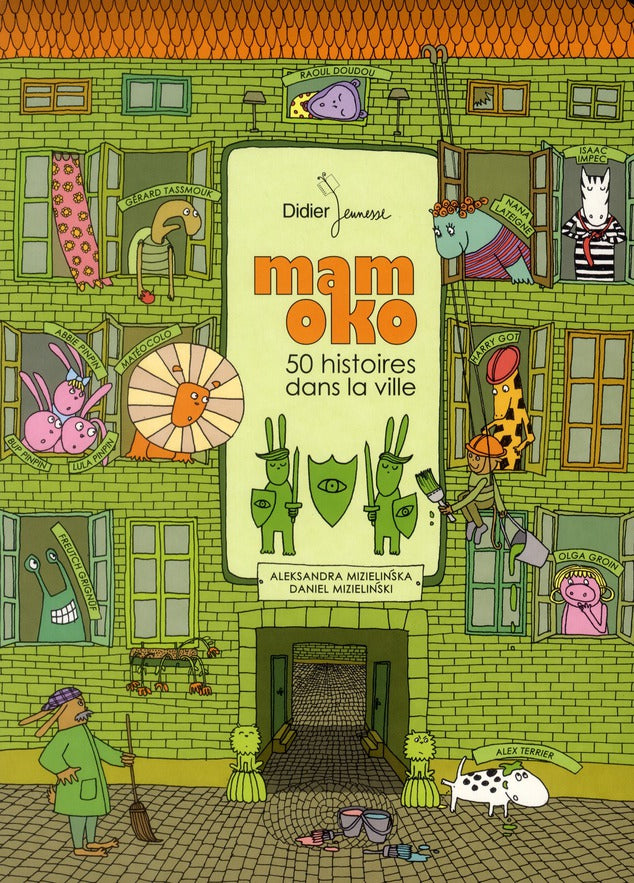 Mamoko ; 50 histoire dans la ville