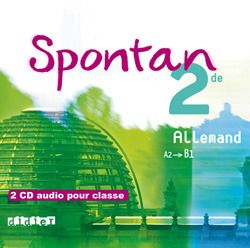 Spontan 2de - a2/b1 - coffret cd audio classe
