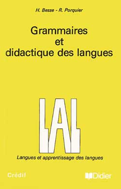 Grammaire et didactique des langues - livre