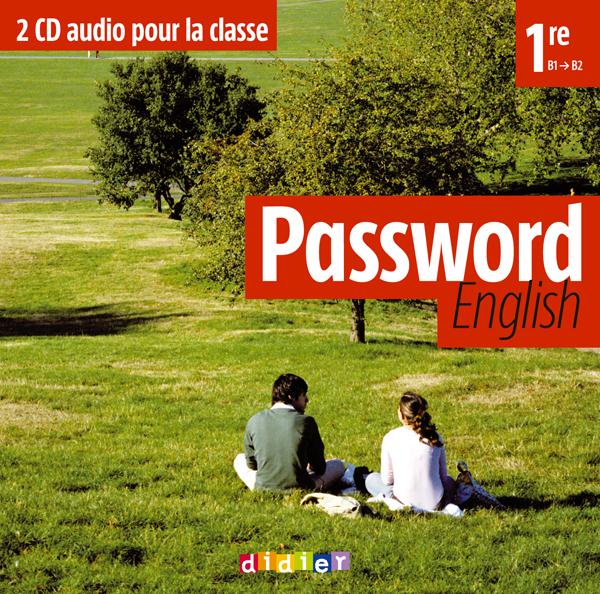 Password english 1re - cd audio pour la classe
