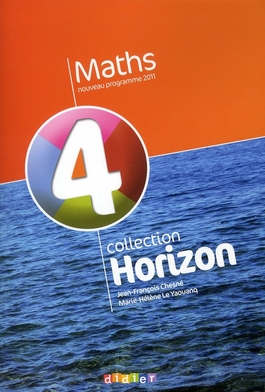 HORIZON : mathématiques ; 4ème ; manuel de l'élève
