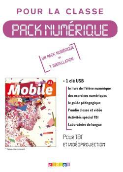 MOBILE : français ; A1 ; pack numérique pour la classe ; clé USB
