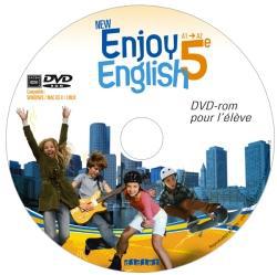 New enjoy english : 5ème ; coffret ; 10 DVD-rom élève de remplacement