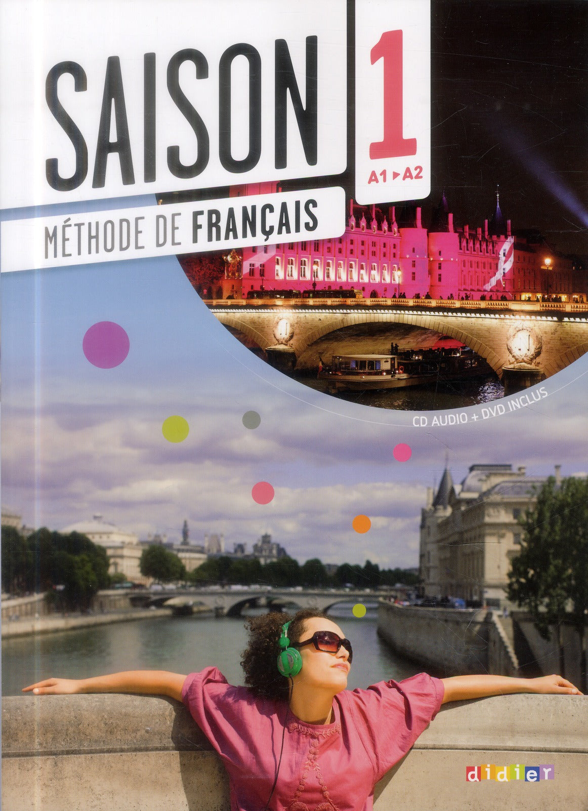 SAISON : français ; niveau 1 ; A1, A2 ; méthode