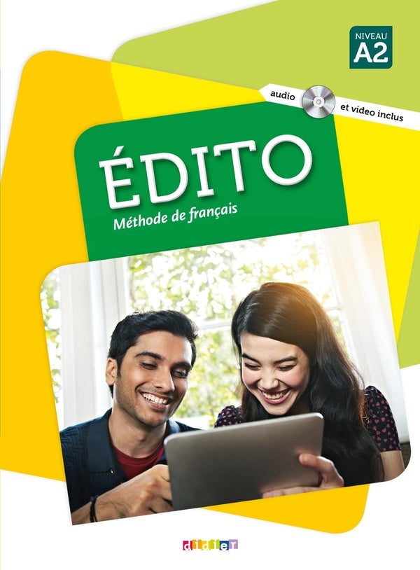 édito : niveau A2 ; livre + CD MP3 + DVD