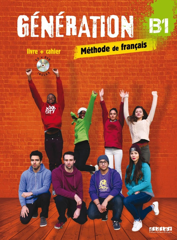 GENERATION : niveau B1 ; livre+ cahier + CD MP3 + DVD