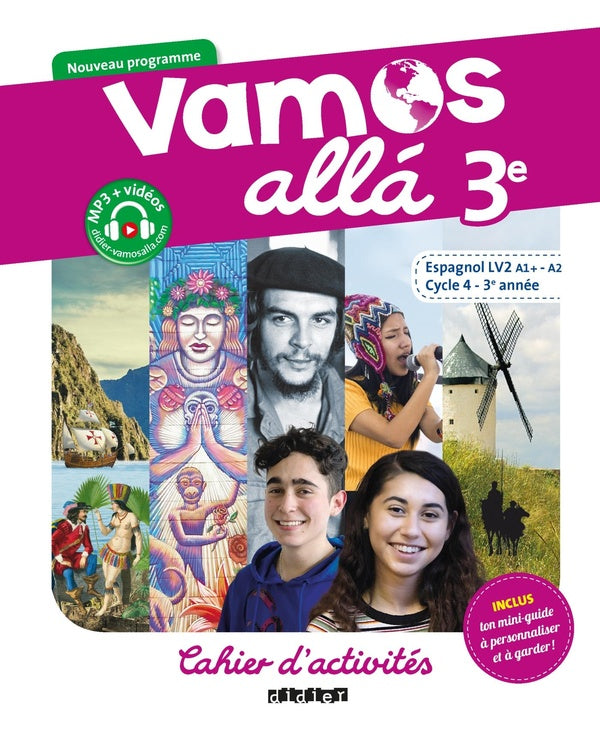 VAMOS ALLA : espagnol ; 3e ; LV2 ; cahier d'activités
