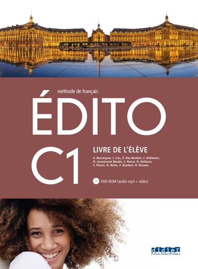 Edito niv .c1 (ed. 2018) santillana  -  livre +dvd-rom
