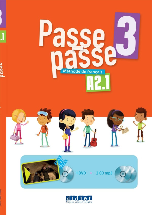Passe-passe 3 : méthode de français ; A2.1