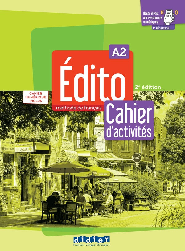 édito : FLE ; cahier d'activités ; A2