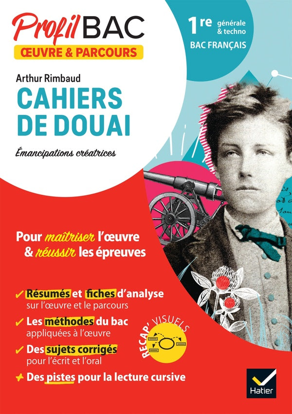 Rimbaud, les cahiers de Douai ; 1re générale et technologique ; analyse de l'oeuvre et du parcours au programme