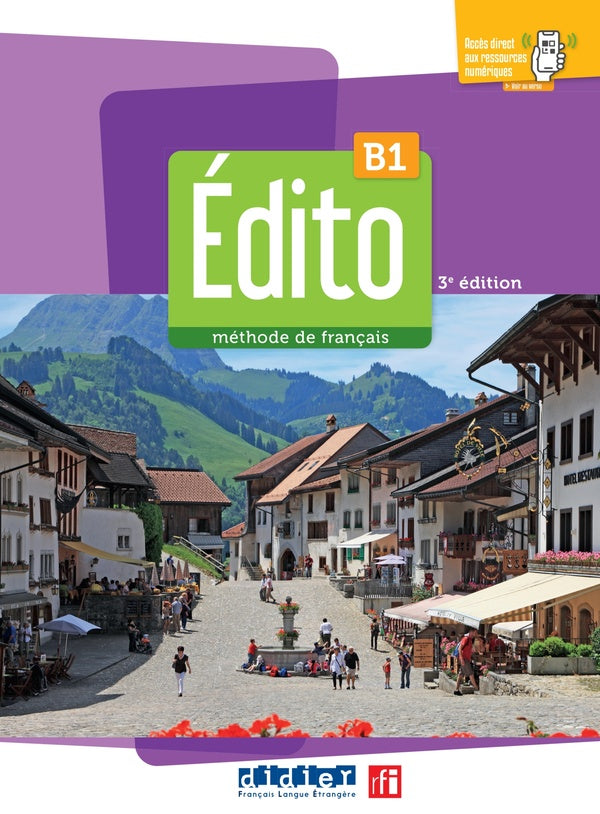édito ; FLE ; B1 (3e édition)