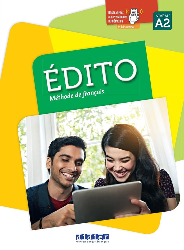 édito : FLE ; A2 ; Livre + didierfle.app