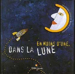 En moins d'une dans la lune