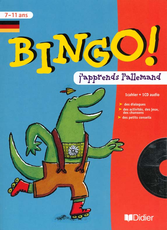 J'apprends l'allemand ; niveau 1 ; cahier + cd audio ; 7/11 ans