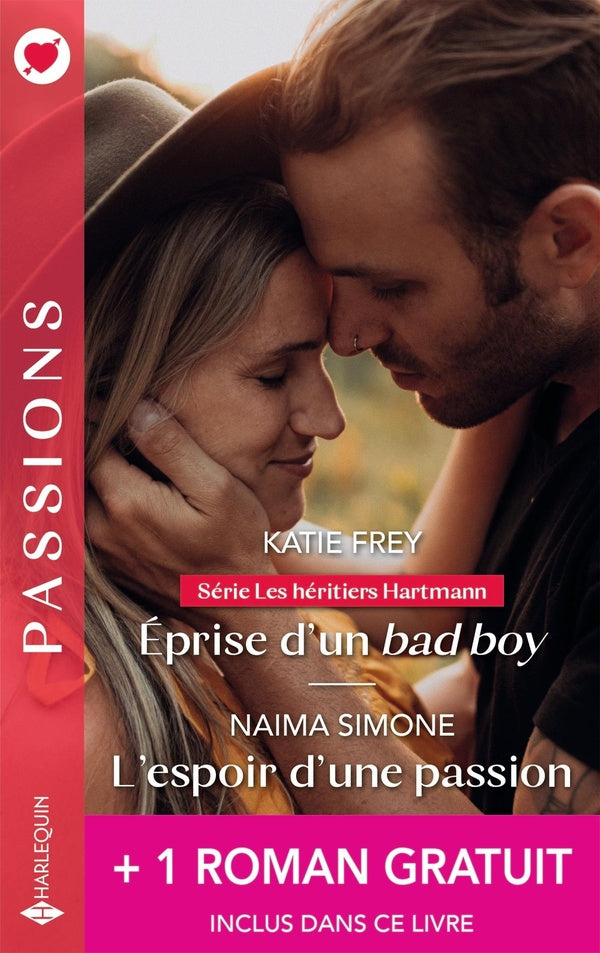 Les héritiers Hartmann Tome 3 : Éprise d'un bad boy ; L'espoir d'une passion ; Un bébé en héritage