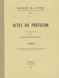 Actes du protaton