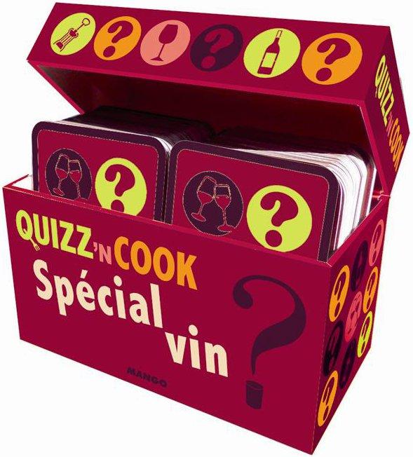 Quizz'n cook ; spécial vin ; coffret - flash vidéo