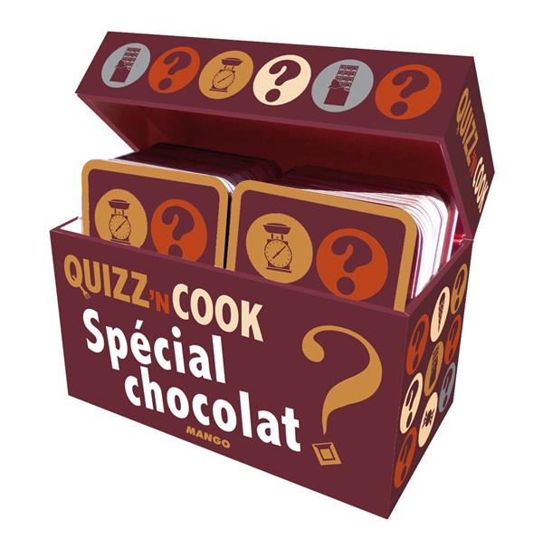 Quizz'n cook ; spécial chocolat ; coffret