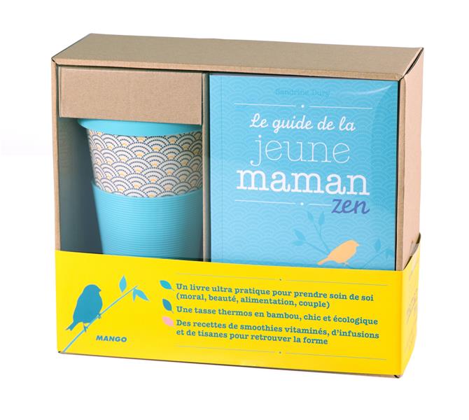 Coffret maman zen ; le guide de la jeune maman zen - flash vidéo