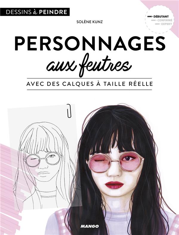 Personnages aux feutres ; avec des calques à taille réellle - flash vidéo