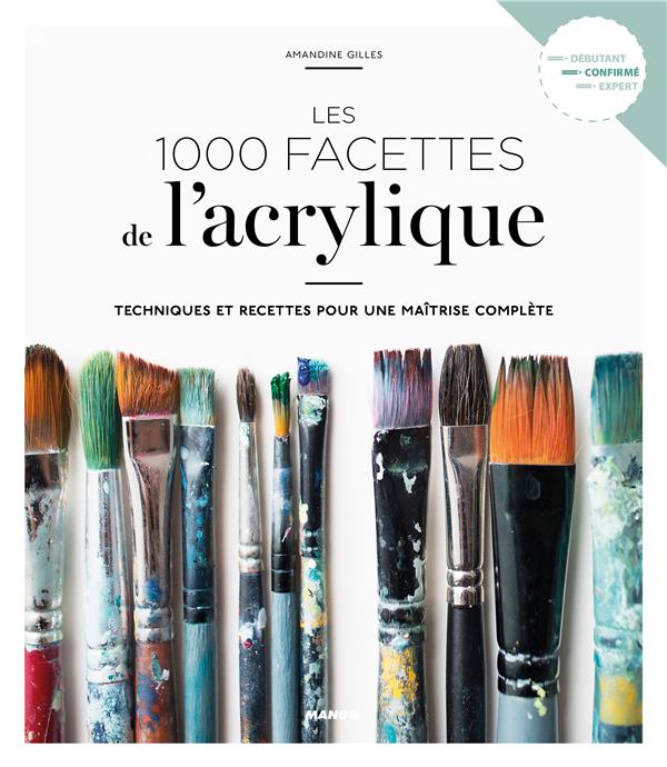Les 1000 facettes de l'acrylique ; techniques et recettes pour une maîtrise complète