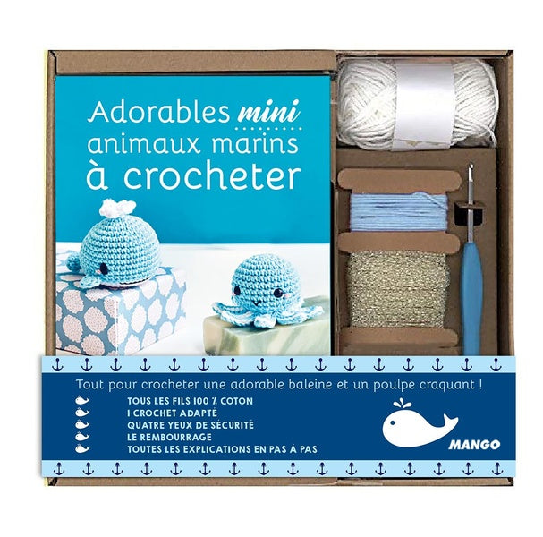 Coffret mini crochet marin