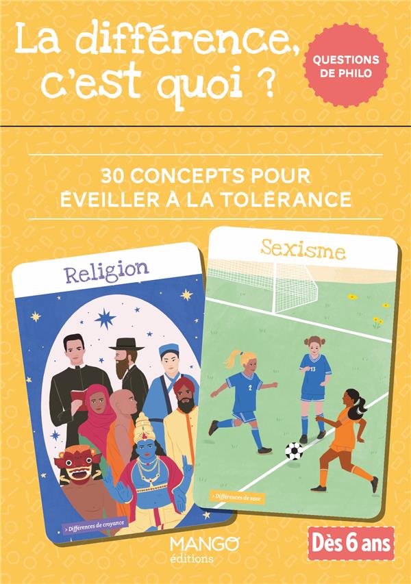 La différence, c'est quoi ? 30 concepts pour éveiller à la tolérance - flash vidéo