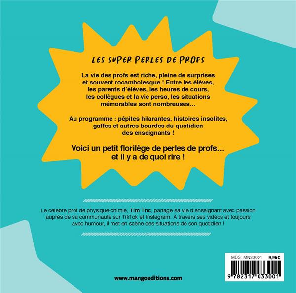 Les super perles de profs
