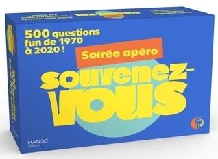 Soirée apéro souvenez-vous : 500 questions fun de 1970 a 2020 !