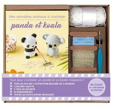 Mes adorables animaux a crocheter : Panda et koala