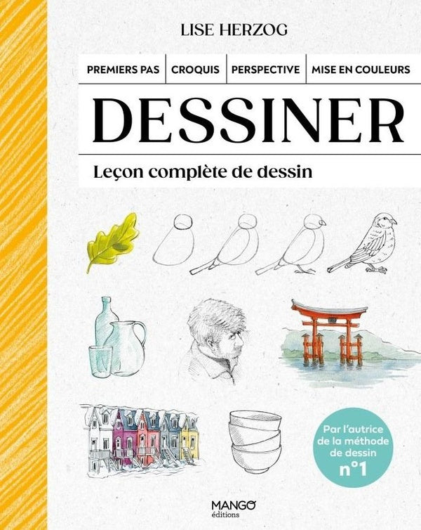 Dessiner : Premiers pas, croquis, perspective, mise en couleurs : Leçon complète de dessin