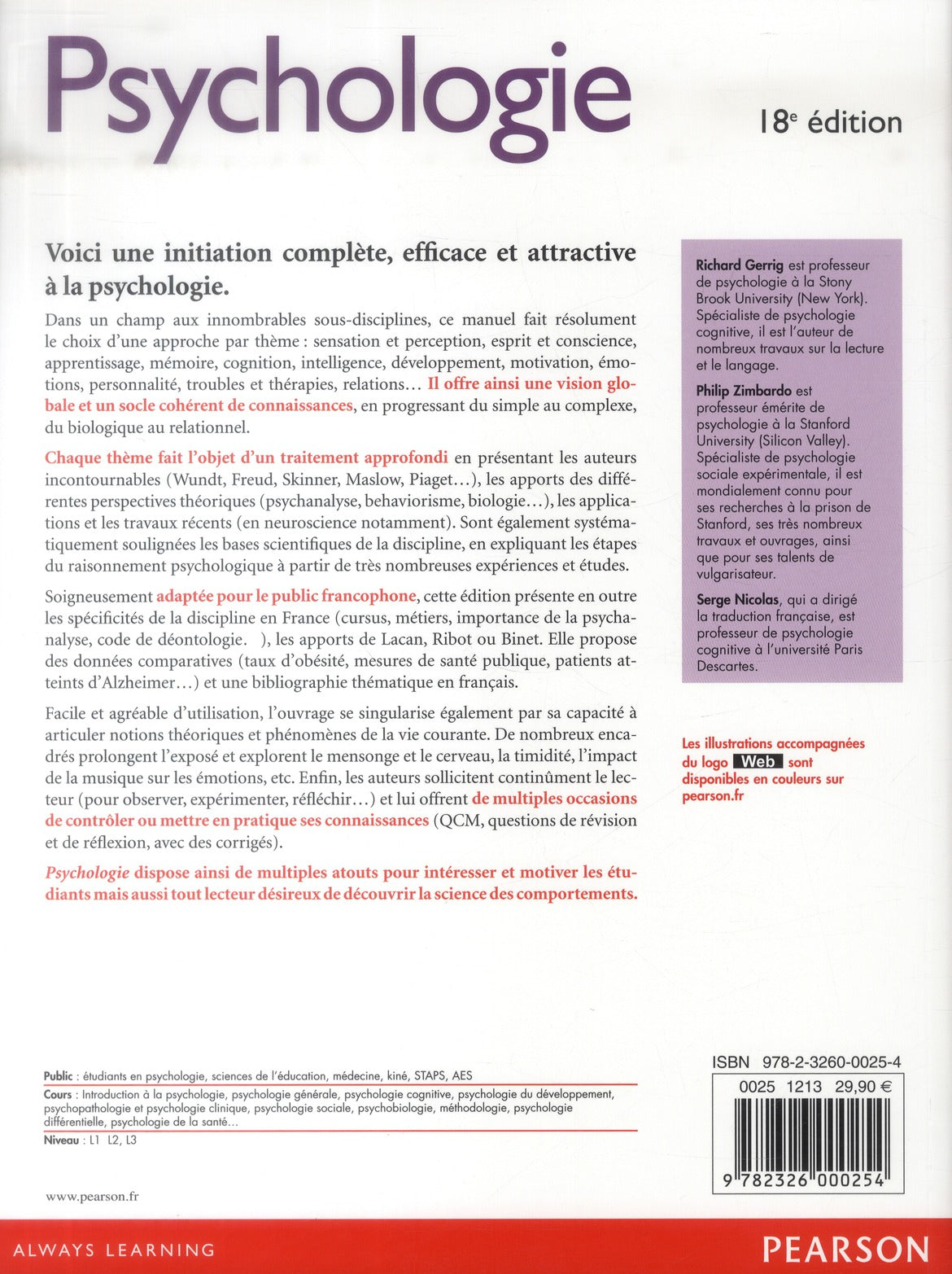 Psychologie (18e édition)