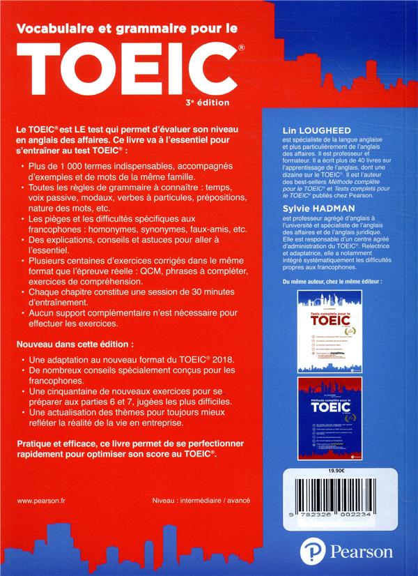 Vocabulaire et grammaire pour le TOEIC® (3e édition)